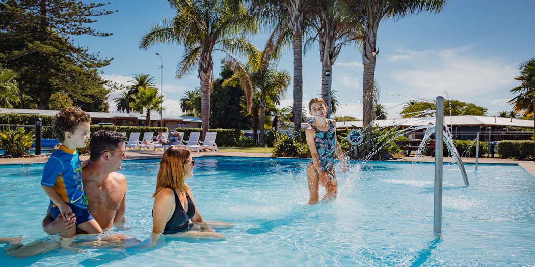 Kennedy Park Resort | Napier | Onsite Activities Pool 